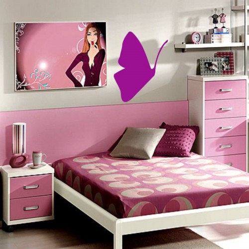 Adesivo de parede Adesivo de Parede Borboleta 09