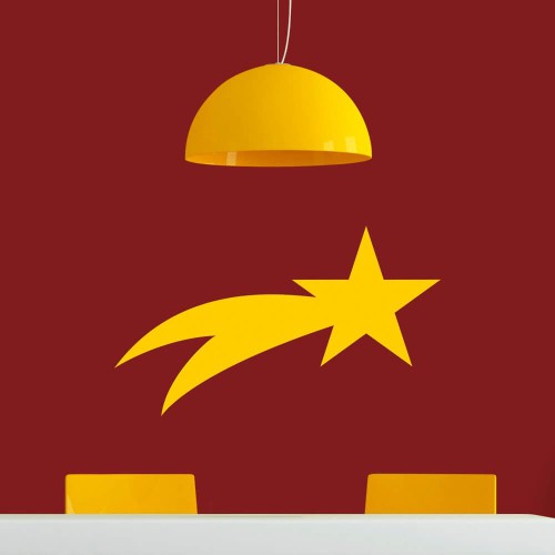 Adesivo de parede Adesivo de Parede Estrela Cadente