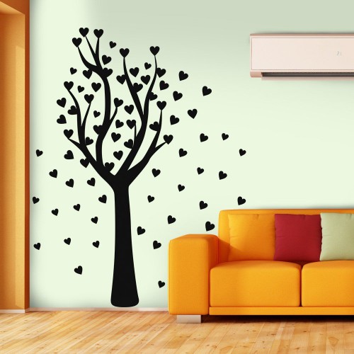 Adesivo de parede Adesivo de Parede Heart Fall
