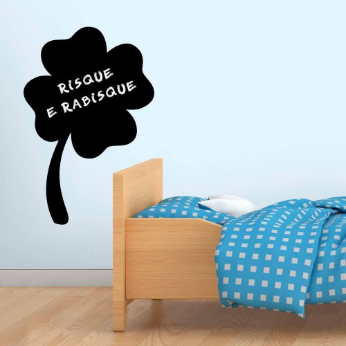 Adesivo de parede Adesivo de Parede Lousa Trevo