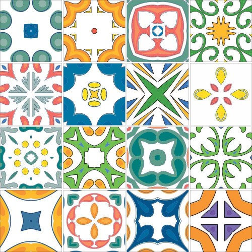 Adesivo de parede Adesivo para Azulejo Lisboa