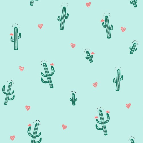 Adesivo de parede Papel de Parede Cactae