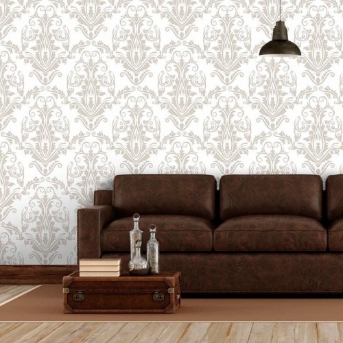 Adesivo de parede Papel de Parede Floral Tips Clean