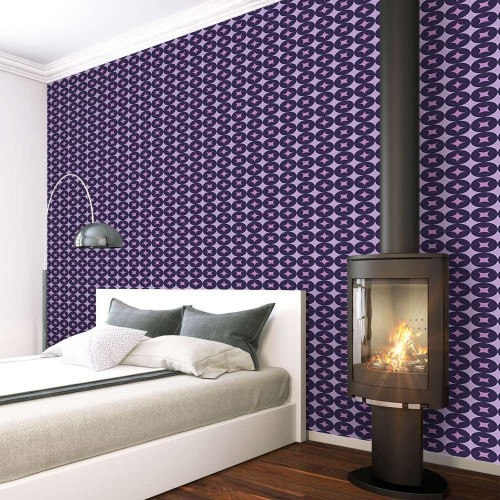 Adesivo de parede Papel de Parede Fundo Estrelado