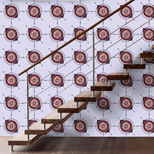 Adesivo de parede Papel de Parede Futurista