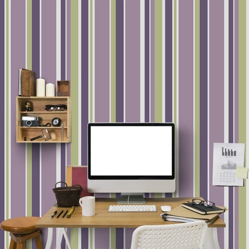 Adesivo de parede Papel de Parede Listras 03