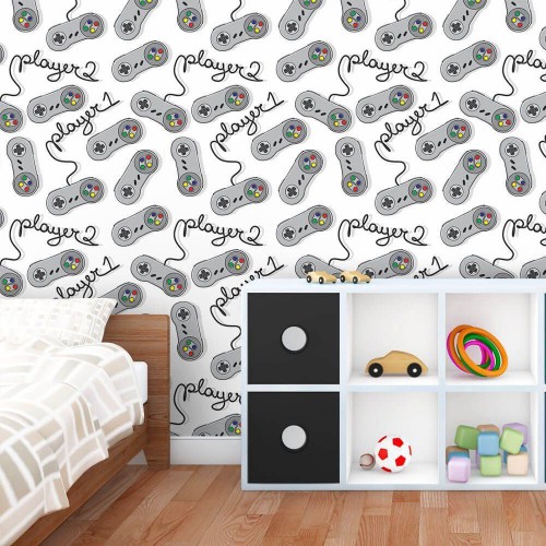 Adesivo de parede Papel de Parede Players