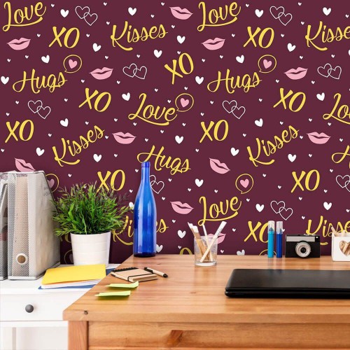 Adesivo de parede Papel de Parede Xo Dark