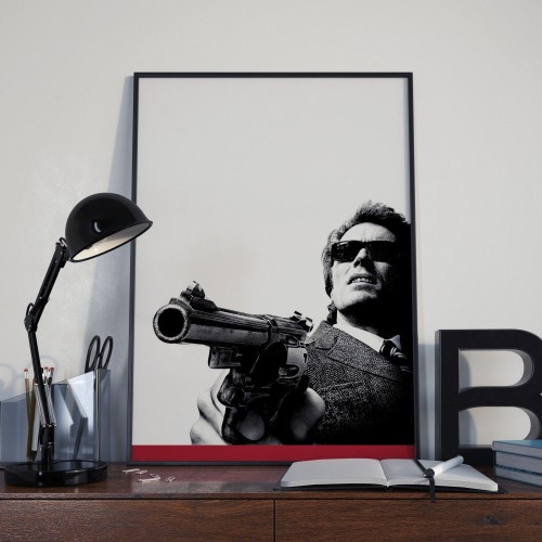 Adesivo de parede Poster Dirty Harry