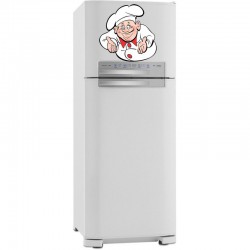 Adesivo de Geladeira Chef