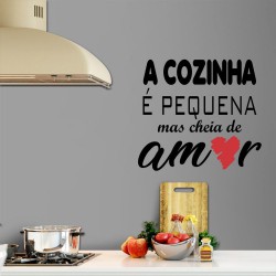 Adesivo de Parede Cheia de Amor