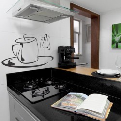 Adesivo de Parede Xícara