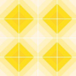 Adesivo para Azulejo Losangos Tons Amarelos