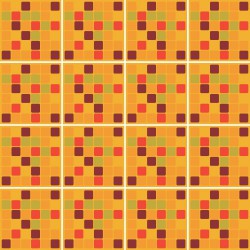 Adesivo para Azulejo Pastilhas Outono