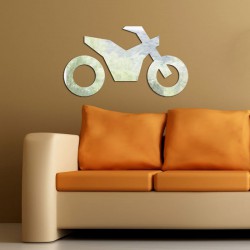 Espelho Decorativo Motocross