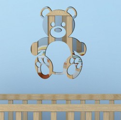 Espelho Decorativo Ursinho