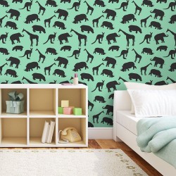 Papel de Parede Animais Minimalistas