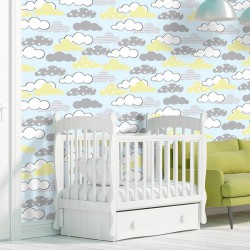 Papel de Parede Céu Nuvens