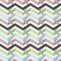 Papel de Parede Chevron Inter
