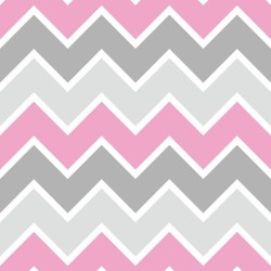 Papel de Parede Chevron Soft Girl