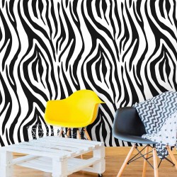 Papel de Parede Zebra Print