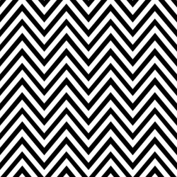 Papel de Parede Zig Zag Preto e Branco