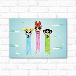 Placa Decorativa Meninas Super Poderosas