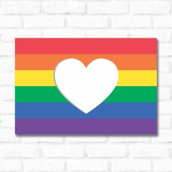 Placa Decorativa Pride
