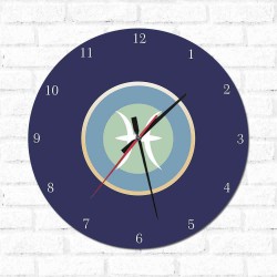 Relógio Decorativo Peixes